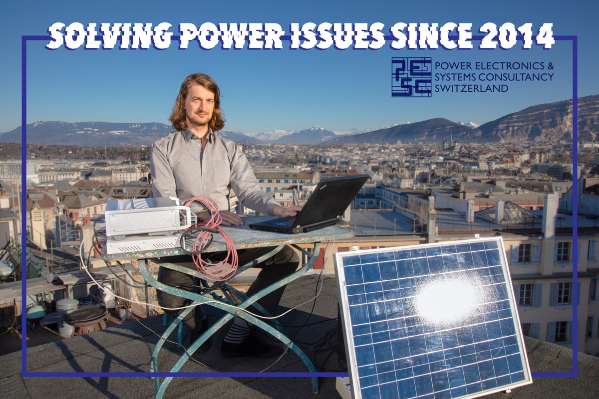 PESC-CH Daniel Siemaszko since 2014 Geneva consultancy power electronics